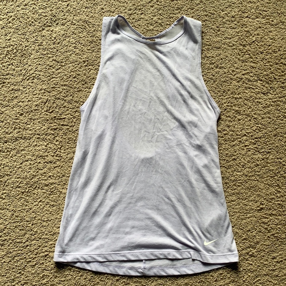 Last Chance!! Nike Women’s Lavender Open Back Tank - Size XS